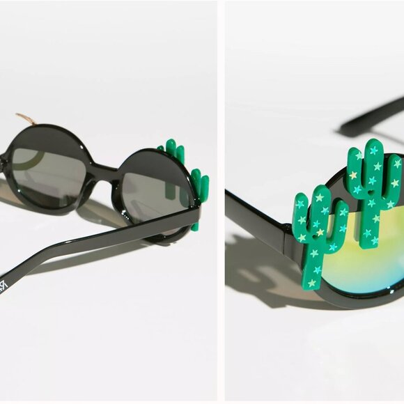 Free People Desert Moon Sunnies - Sunglasses - WHITE - Picture 6 of 9